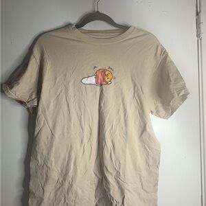 Tan Gudetama tee